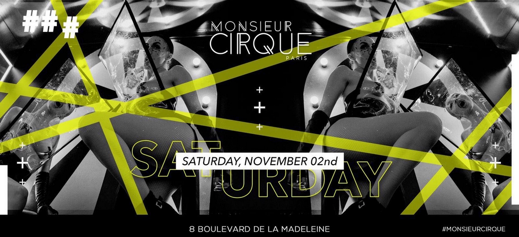 ★ Monsieur Cirque - Samedi 02 Nov ★