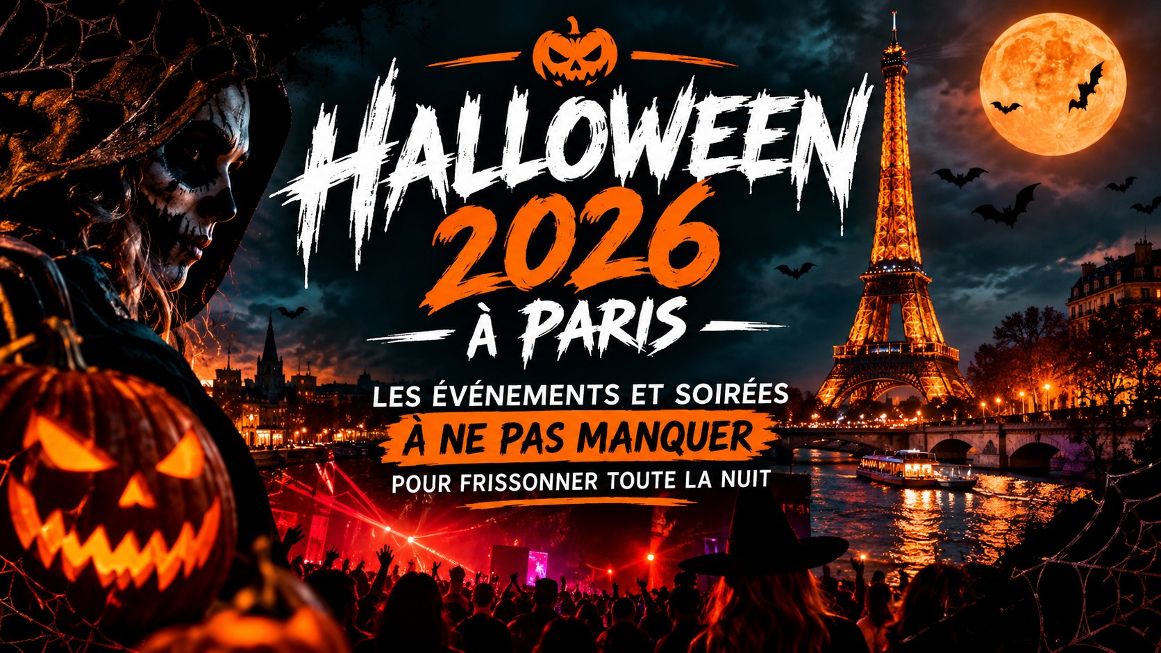 Halloween 2026 em Paris: os eventos e festas a não perder