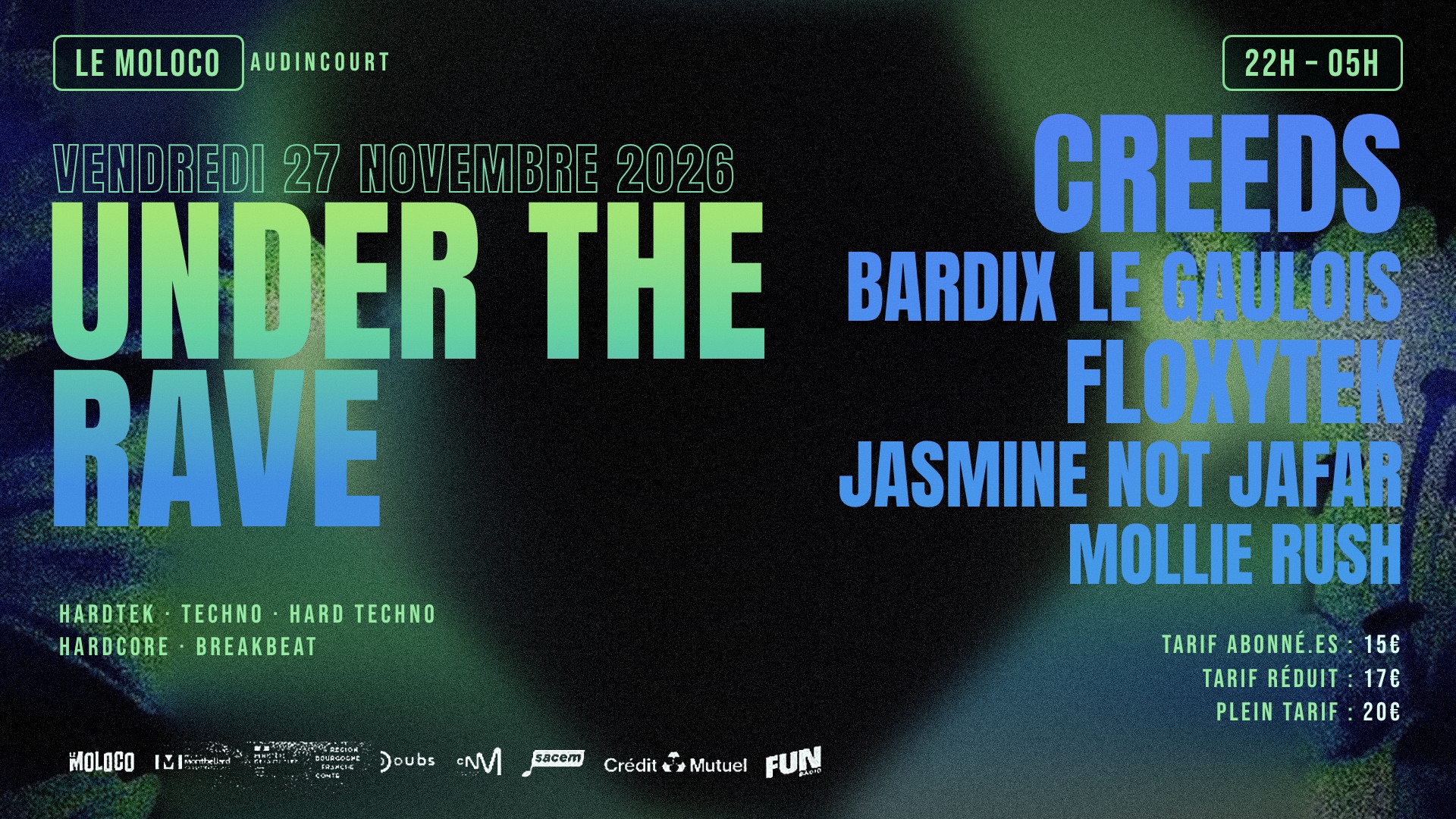 UNDER THE RAVE #4 – Audincourt