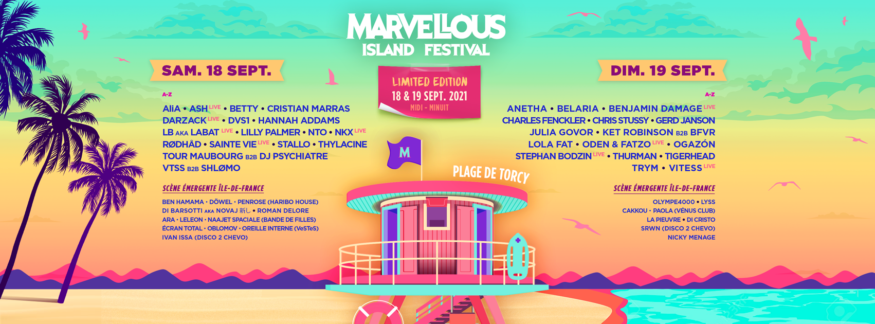 Le Marvellous Island Festival revient en 2021 avec une « Limited Edition » !