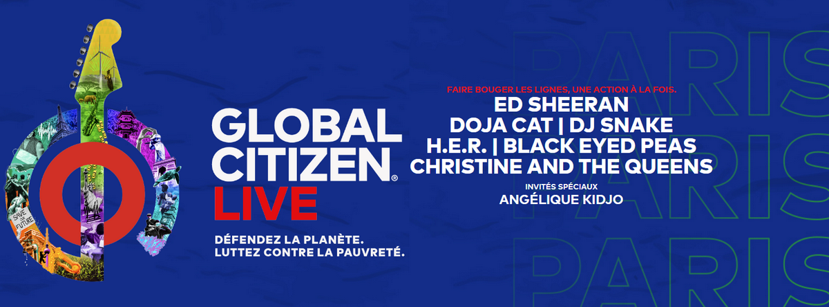 Global Citizen Live 2021 : PARIS
