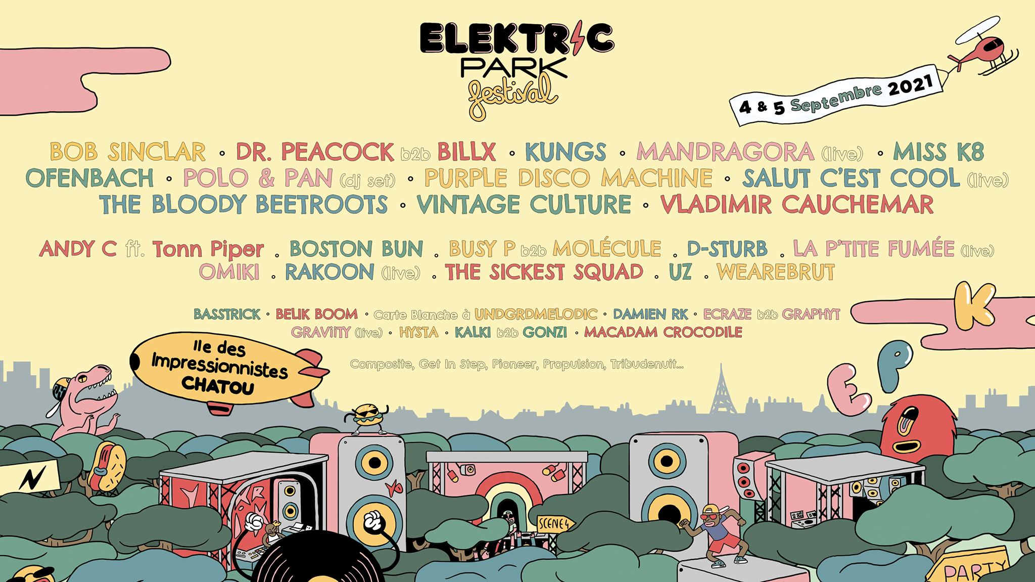 Elektric Park Festival 2021 : plus que quelques semaines !